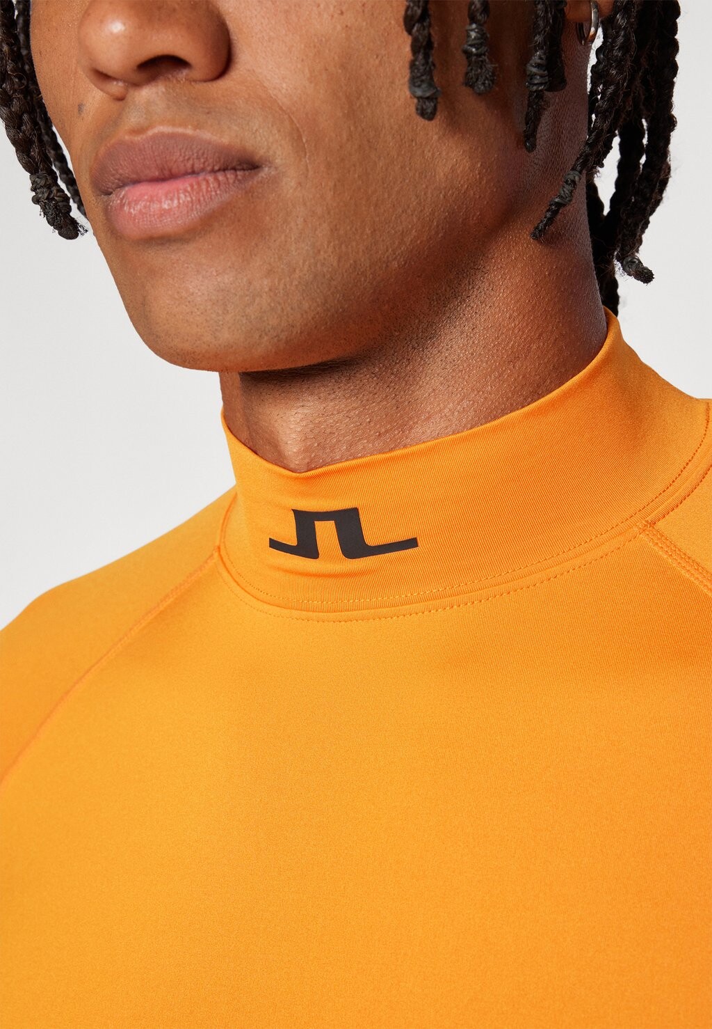 

Топ с длинными рукавами AELLO SOFT COMPRESSION J.LINDEBERG Sports, оранжевый