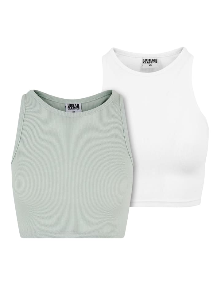 

Топ Urban Classics, цвет frostmint+white