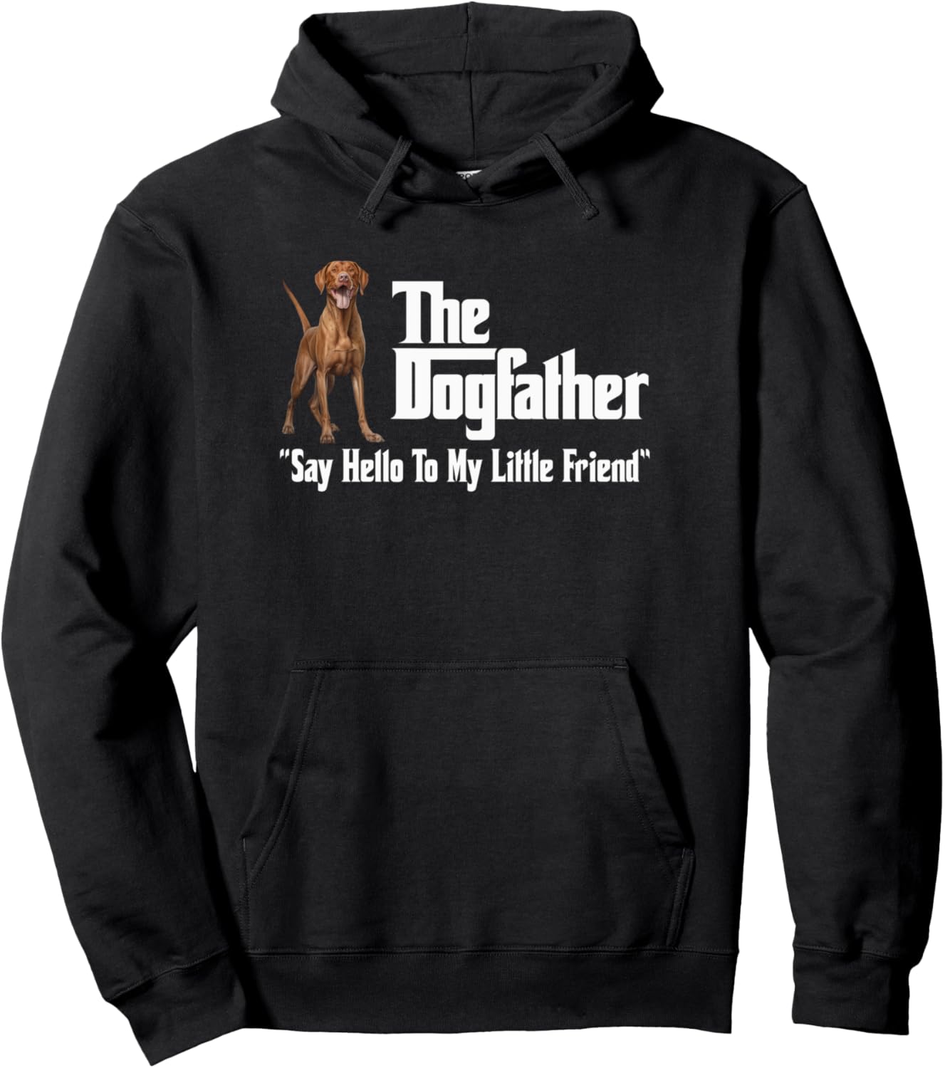 

Худи Vizla Dogfather Utopia Sport Vizsla Shop, черный