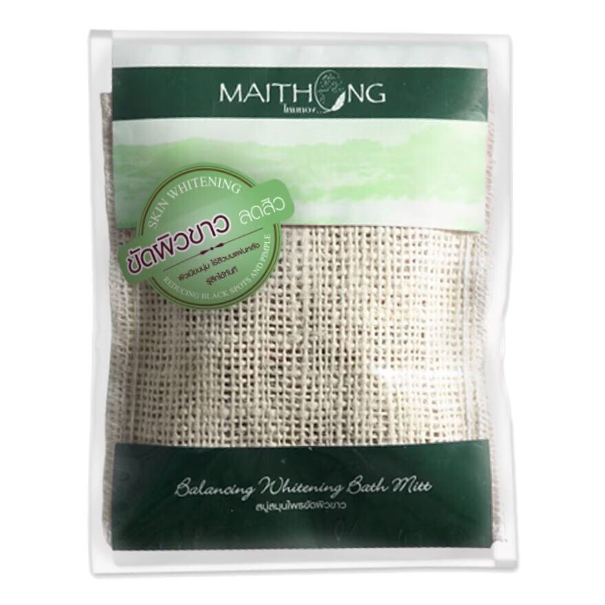 

Maithong Варежка банная (Пробуждение) 100 г, Green