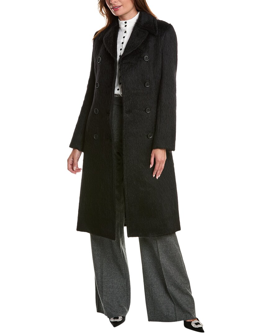

Пальто Sportmax Belford из альпаки и шерсти, черный