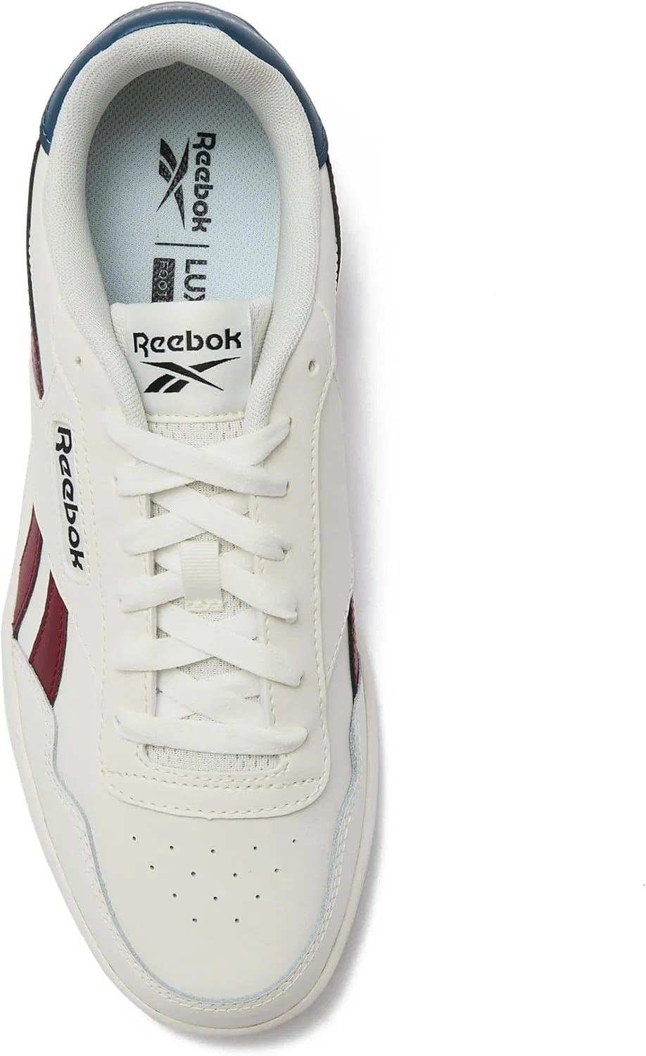 Женские кроссовки Reebok Court Advance BoldSneaker, Chalk Chalk Retro Red — фото 4