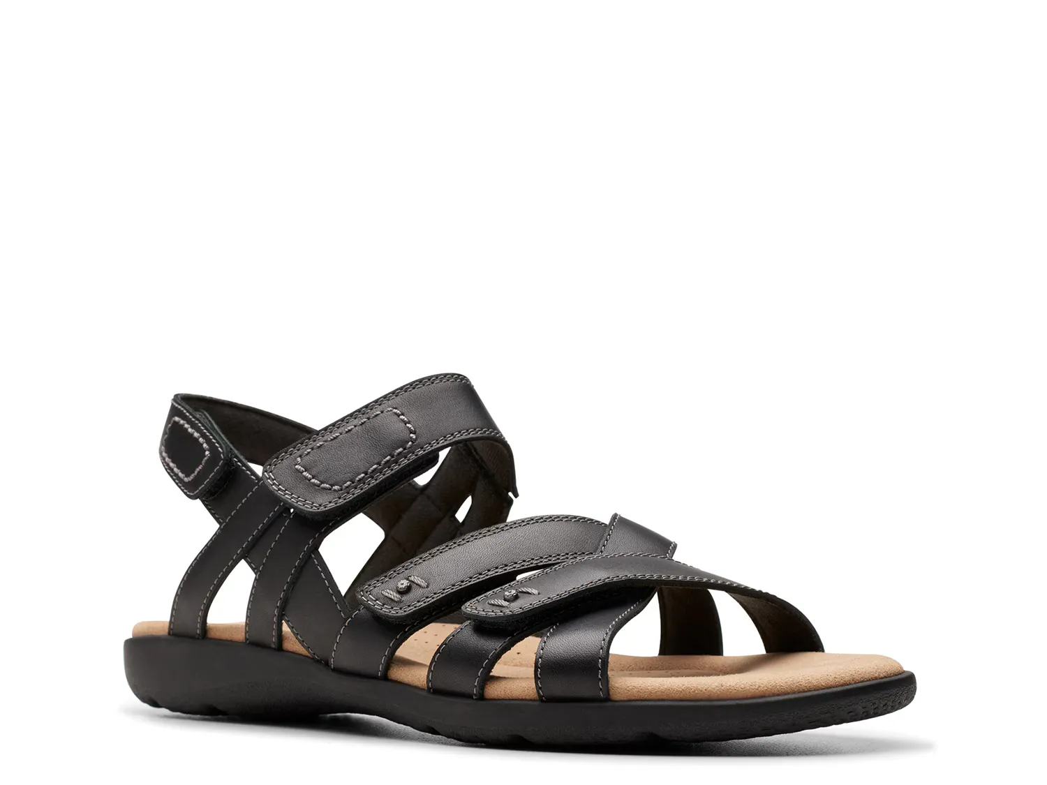 

Сандалии Elizabell Gem Sandal Clarks, черный