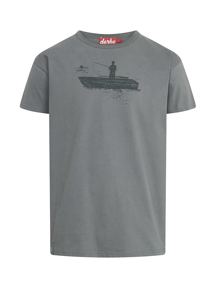 

Футболка Derbe Shirt, антрацит
