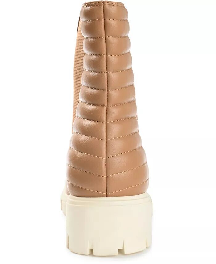 Женские ботильоны Tatiana с эластичной подошвой Gore Lug Sole Journee Collection, коричневый — фото 3