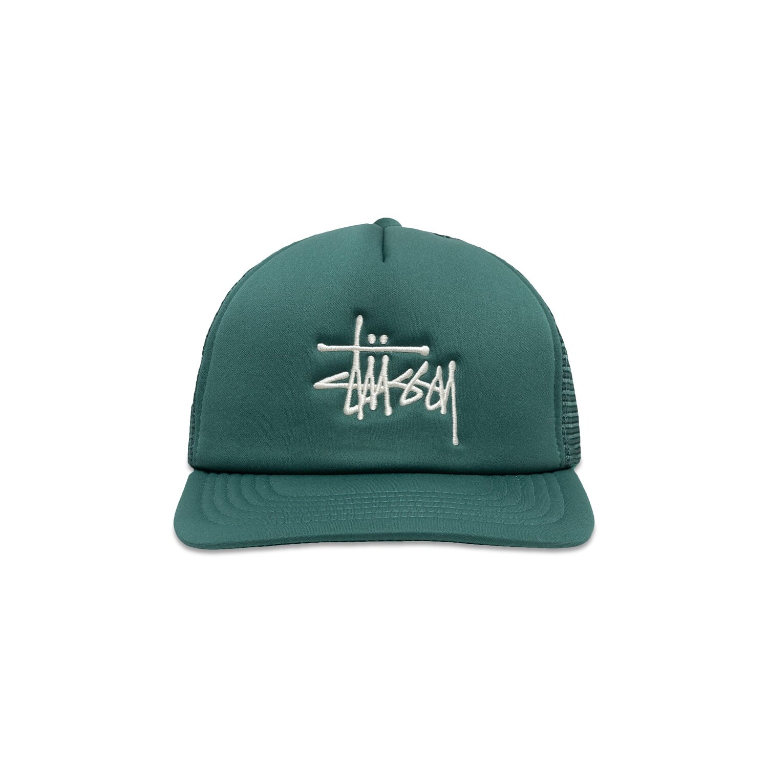 

Кепка Stussy Big Basic Trucker, темно-бирюзовая