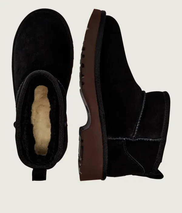 Классические ультраминиатюрные зимние ботинки New Heights Ugg, черный — фото 4