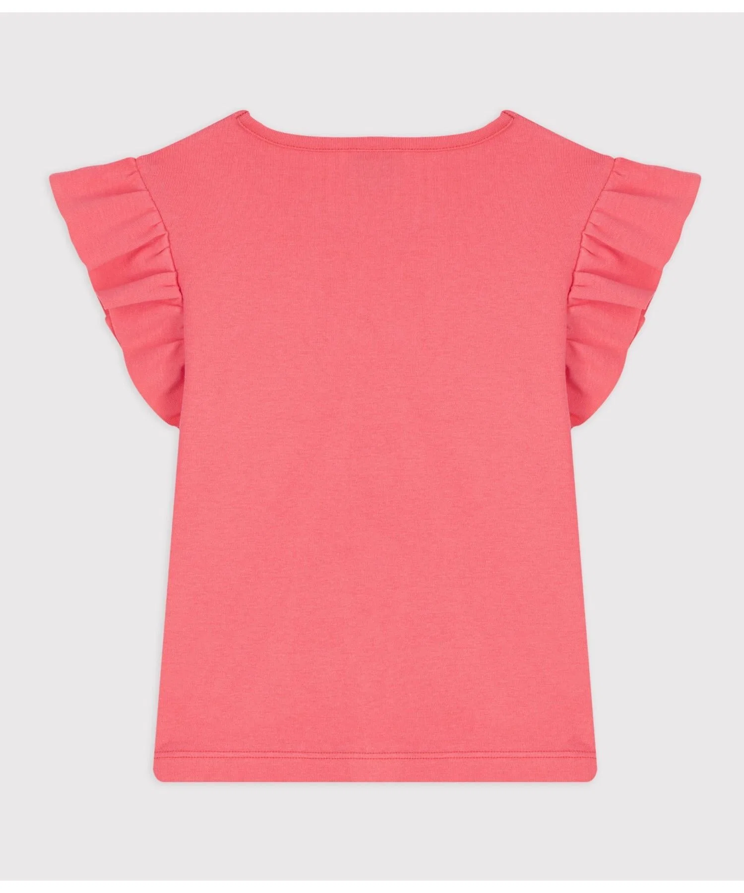 Детская футболка PETIT BATEAU с рукавами-воланами — фото 2