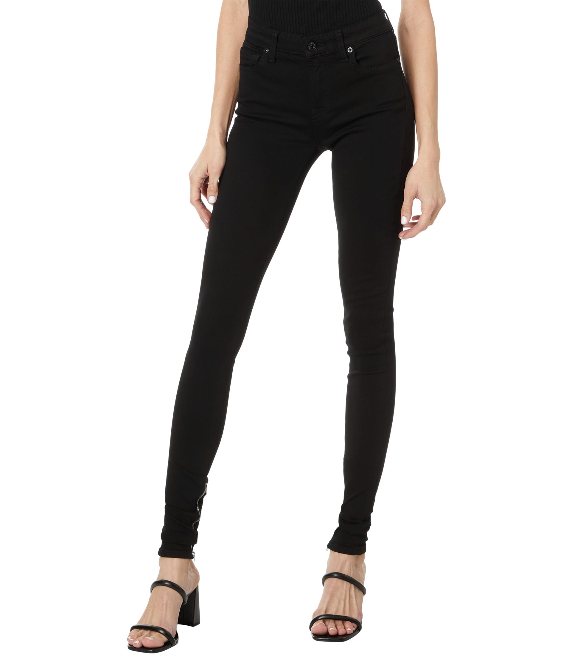 

Джинсы 7 For All Mankind Anna Skinny in Gloom, цвет Gloom