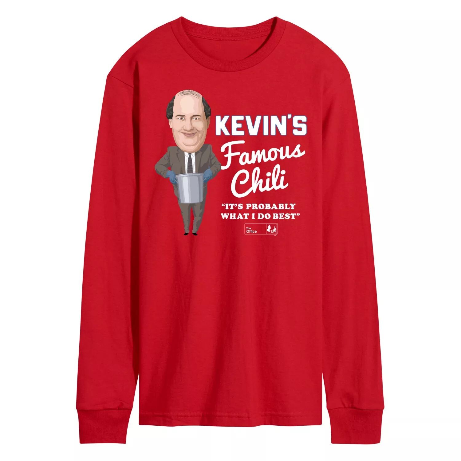 

Мужская футболка The Office Kevin Chili Do Best Licensed Character