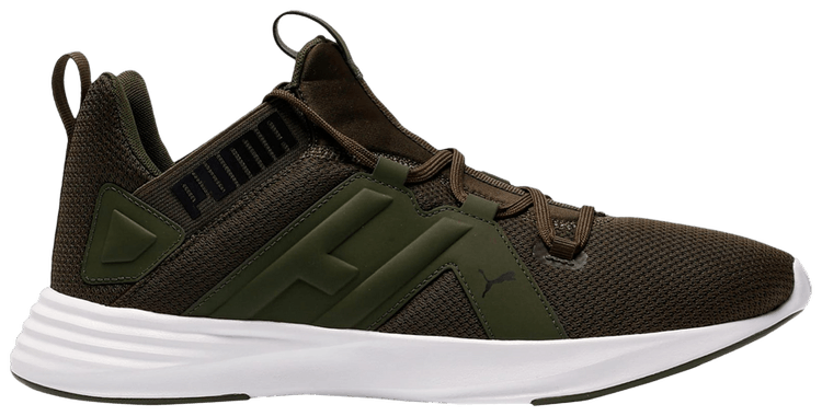 

Кроссовки Puma Contempt Demi 'Dark Olive', зеленый