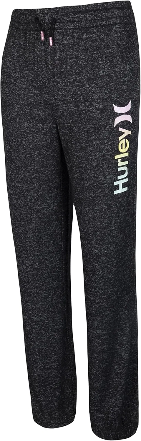 Детские спортивные брюки Hurley из мягкой вязки, Black Heather — фото 2