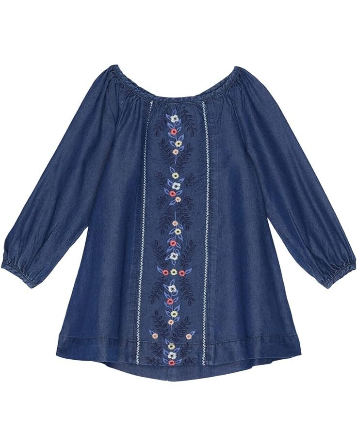 

Платье PEEK Embroidered Dress, индиго