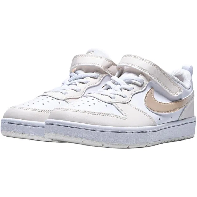Кроссовки для скейтбординга Court Borough Low top White Umber Kids' Nike — фото 4