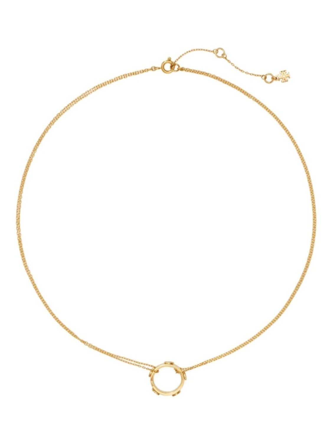 

Ожерелье с подвеской Miller Stud Tory Burch, золотой
