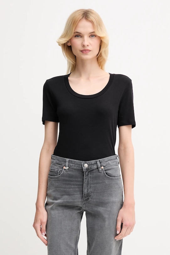 

Хлопковая футболка United Colors Of Benetton, черный