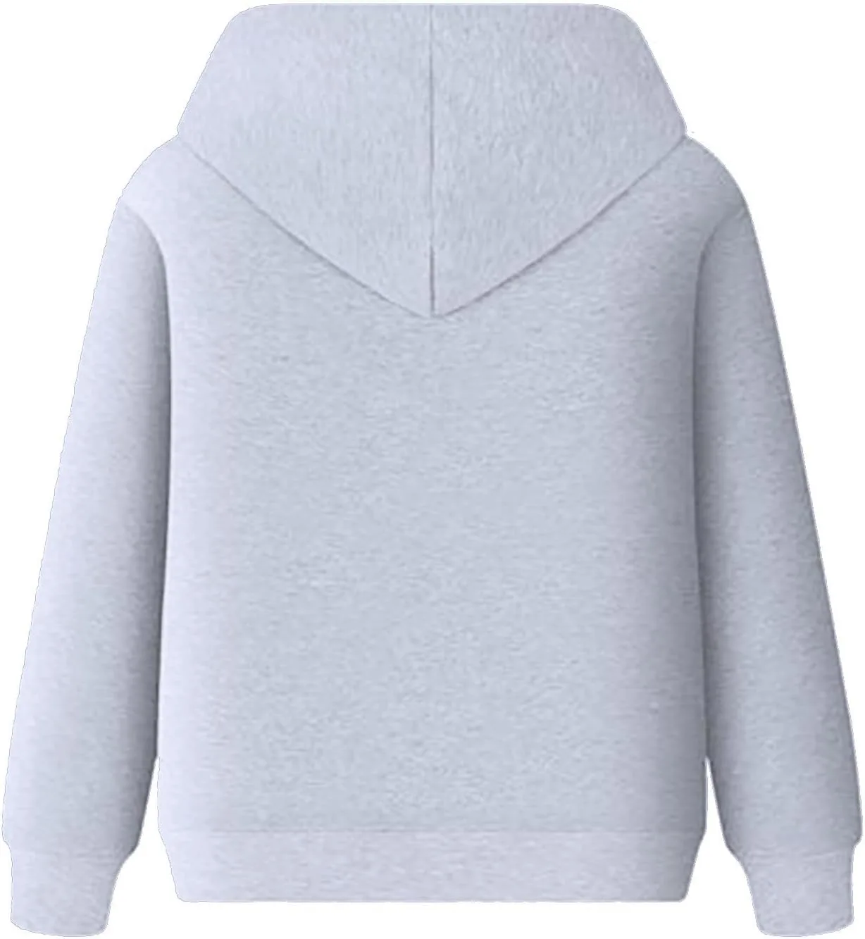Толстовка мужская Casual Solid Color Fleece Lightweight Pullover с карманами — фото 3