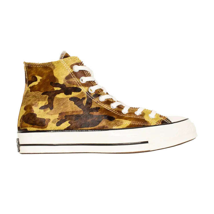 

Кроссовки Converse Chuck 70 Hi 'Pony Hair Pack - Camo', зеленый