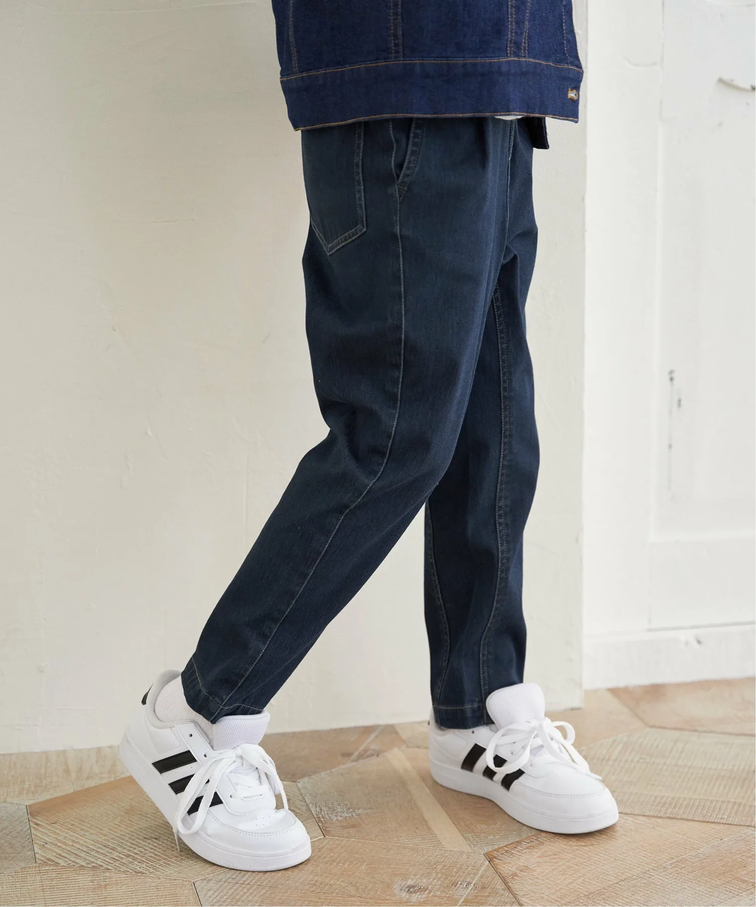 Зауженные брюки GOKU Easy Pants (120-160 см) Ikka, Navy blue — фото 3