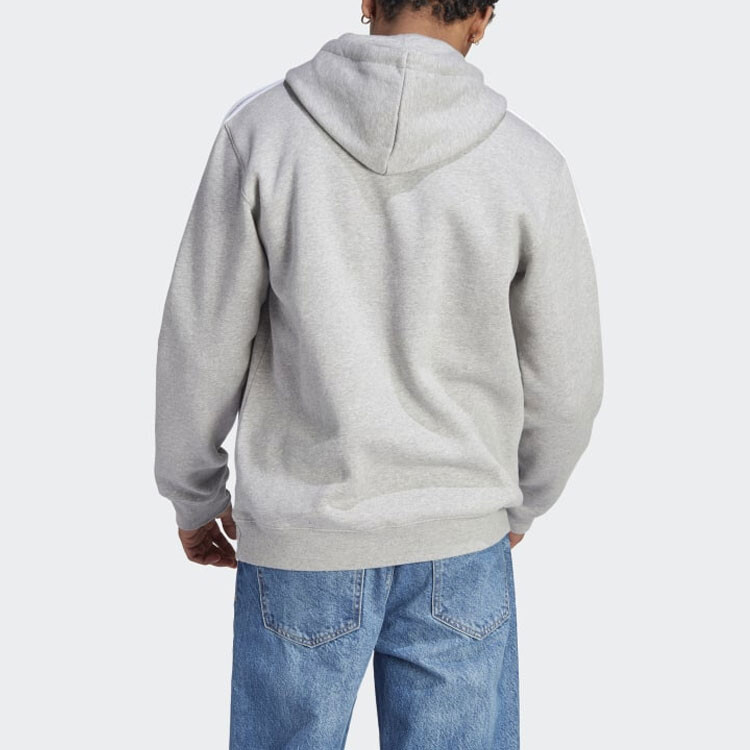 Толстовка с тремя полосками, мужская, серая Adidas Originals, серый — фото 3