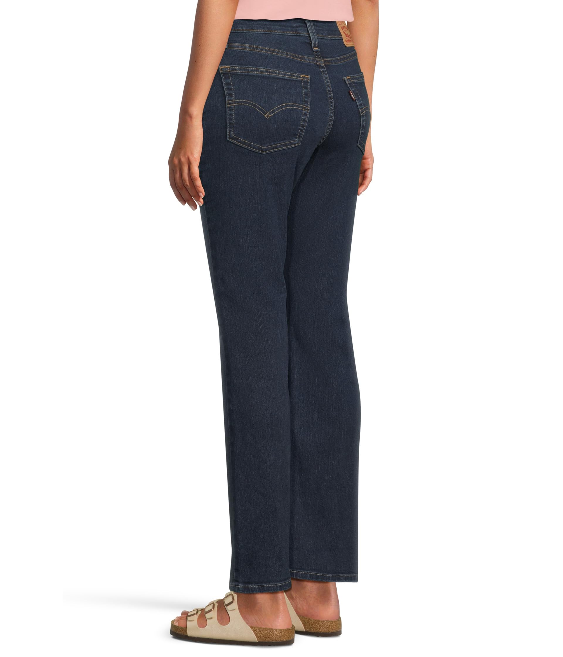 Женские джинсы Levi's 726 High Rise Flare, темный индиго — фото 3
