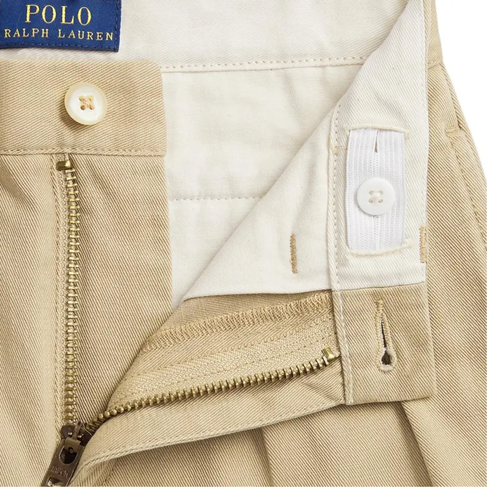 Детские повседневные брюки Polo Ralph Lauren, хаки — фото 4