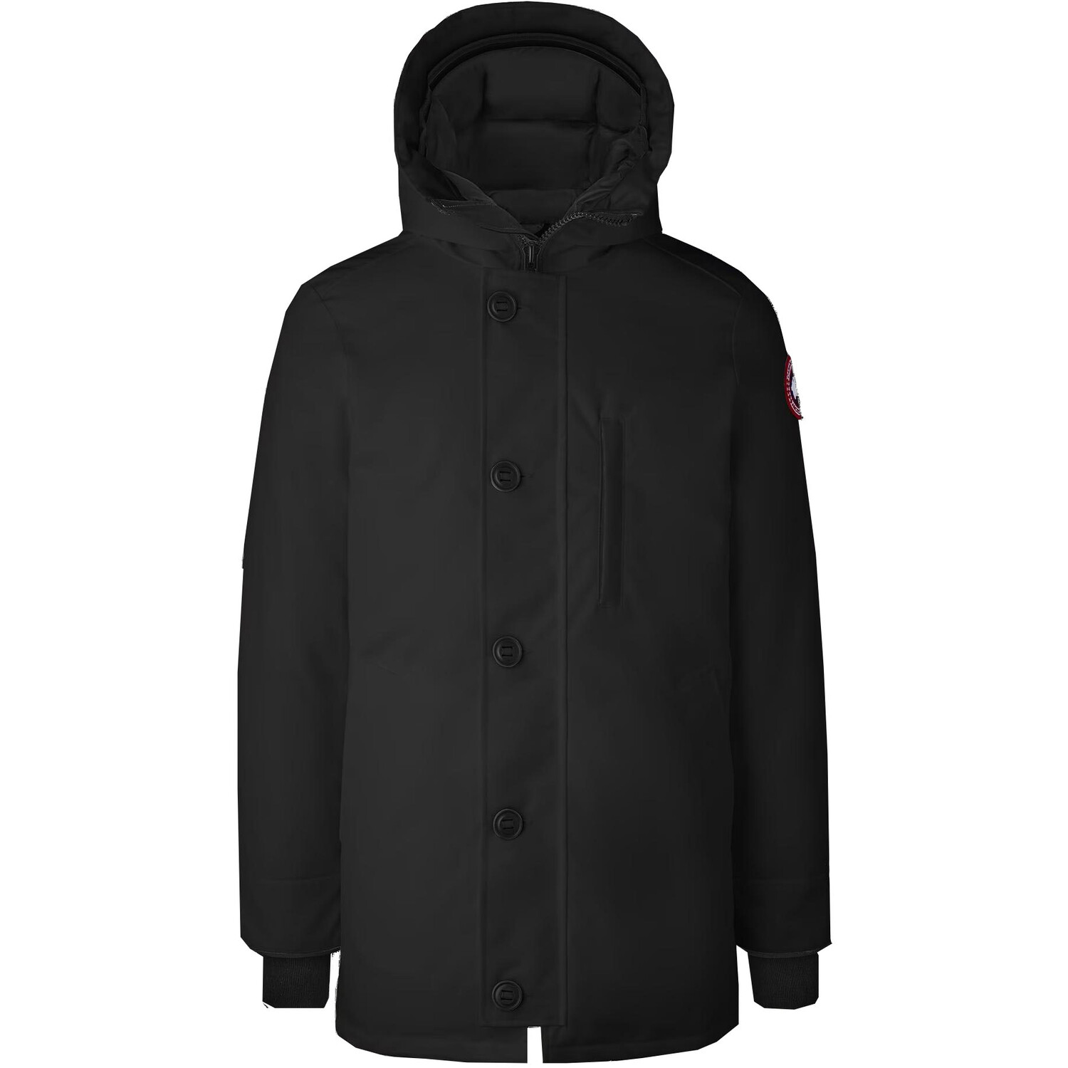 

Пуховик мужской черный Canada Goose