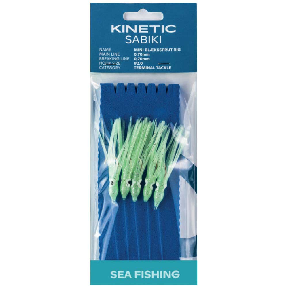 

Оснастки Kinetic Sabiki Mini Blekksprut, разноцветный