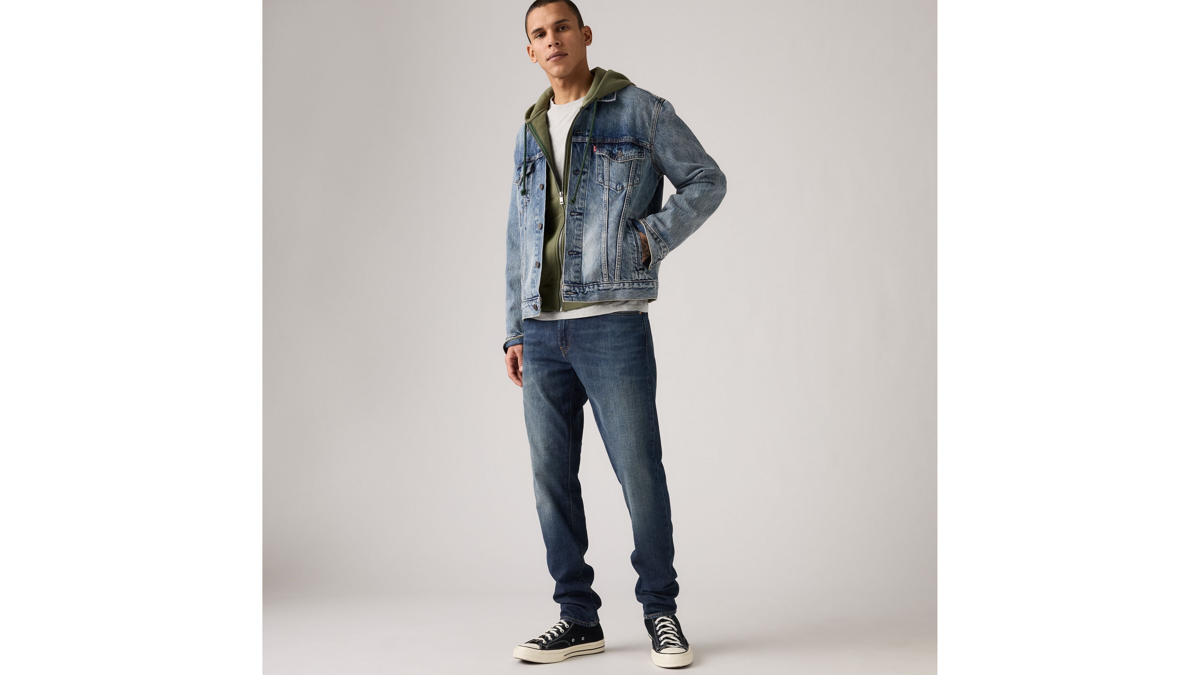 

512 Узкие зауженные мужские джинсы Levi's, Breaking News - Dark Wash