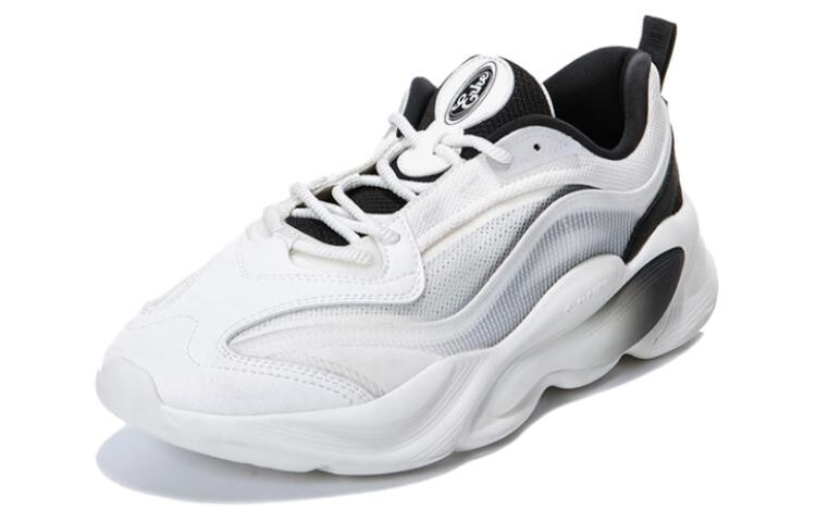 Кроссовки ERKE Lifestyle Shoes Men Low-top Black/White, черный/белый — фото 3