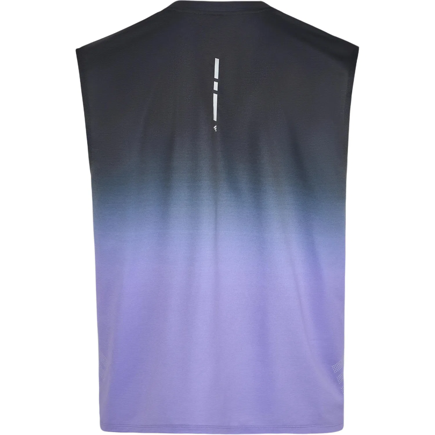 Быстросохнущая майка Adidas Carbon Black/Magical Light Purple — фото 3
