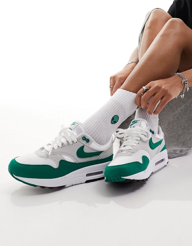 

Зеленые кроссовки Nike Air Max 1, Зеленый, Зеленые кроссовки Nike Air Max 1