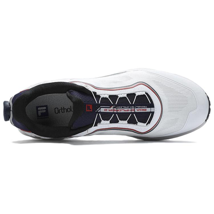 FILA Боа Эксплорер 2 Низкие Верхние Уличные Кроссовки Мужские Белые, цвет White — фото 2