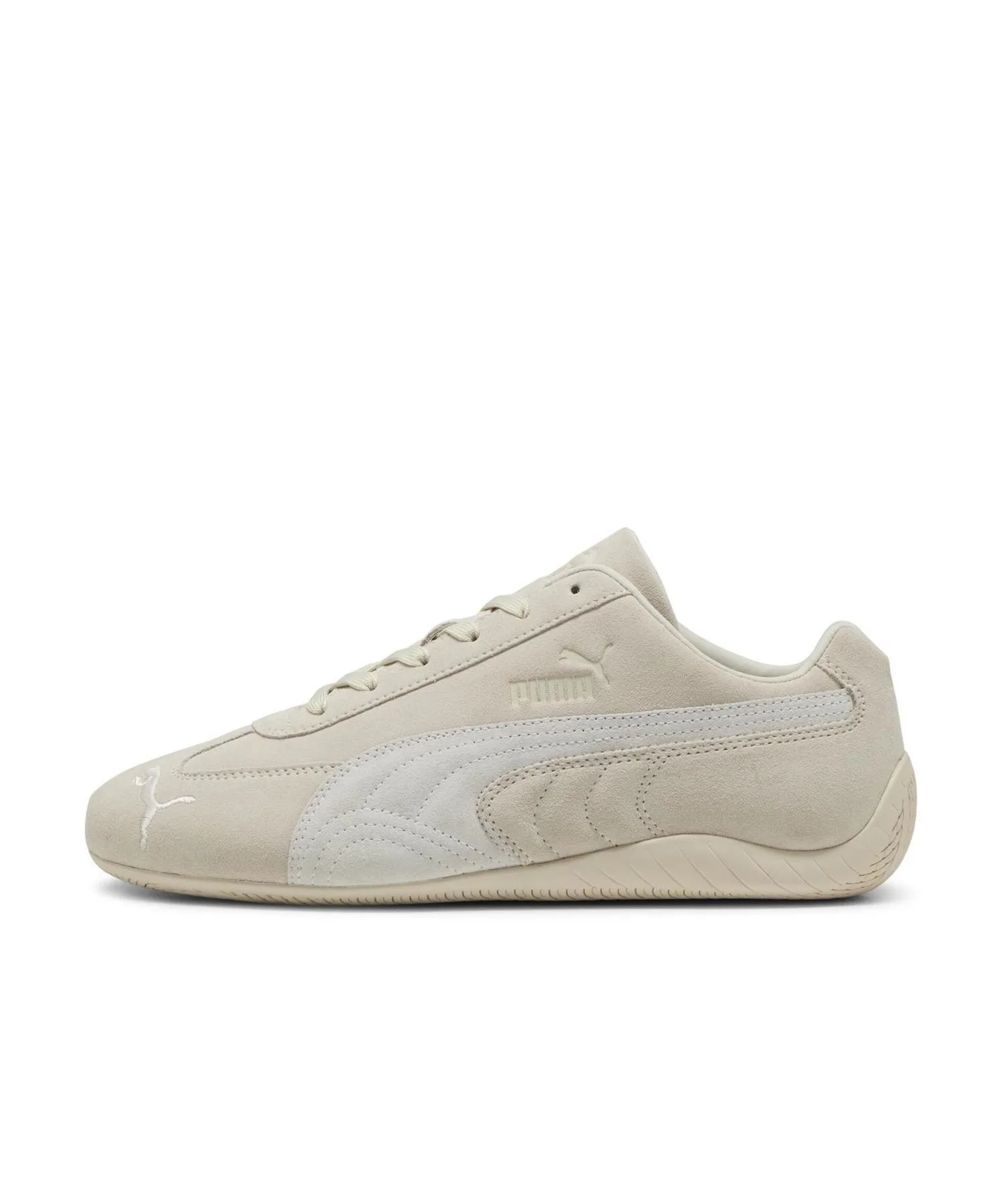 Унисекс кеды из натуральной кожи SPEEDCAT OG PUMA белые