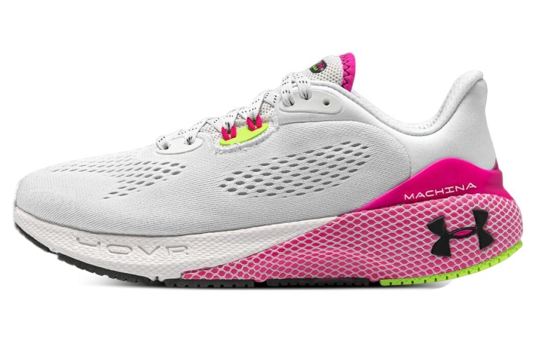 

Кроссовки женские HOVR Machina 3 с низким верхом, белые/розовые Under Armour