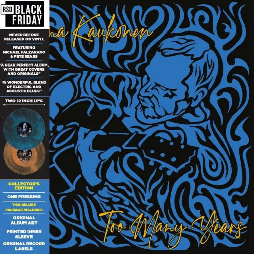 

Виниловая пластинка LP Too Many Years [Black Friday Colored Vinyl] - Jorma Kaukonen