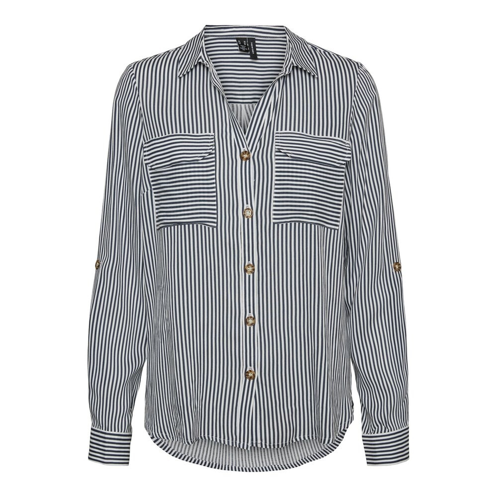 

Рубашка с длинным рукавом Vero Moda Bumpy New, синий