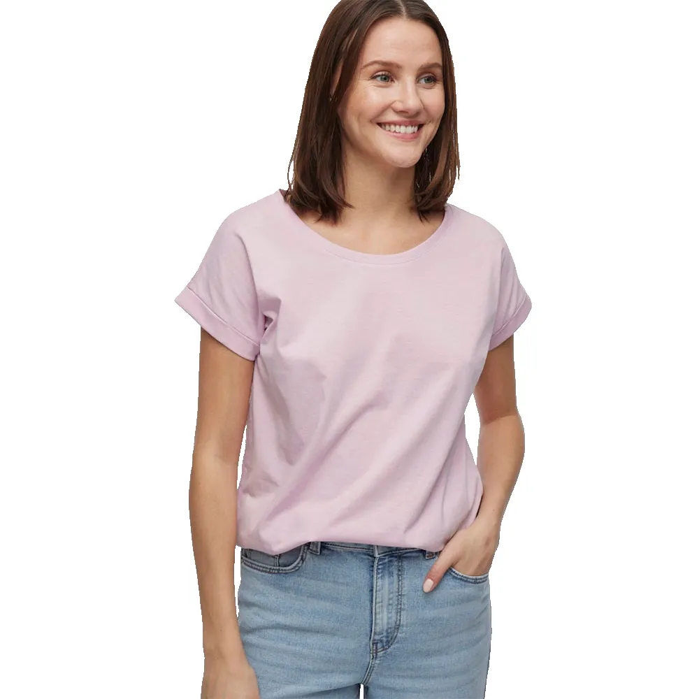 

Футболка с коротким рукавом Vila Dreamers New Pure, розовый