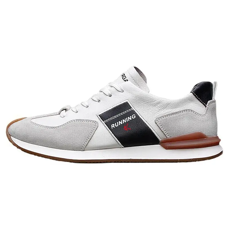 

ZAMST Антискользящие износостойкие мужские кэжуал кеды низкие белые, цвет White