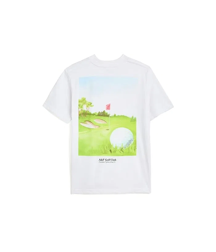 Футболка с принтом Big Kids abercrombie kids, Anise Flower — фото 2
