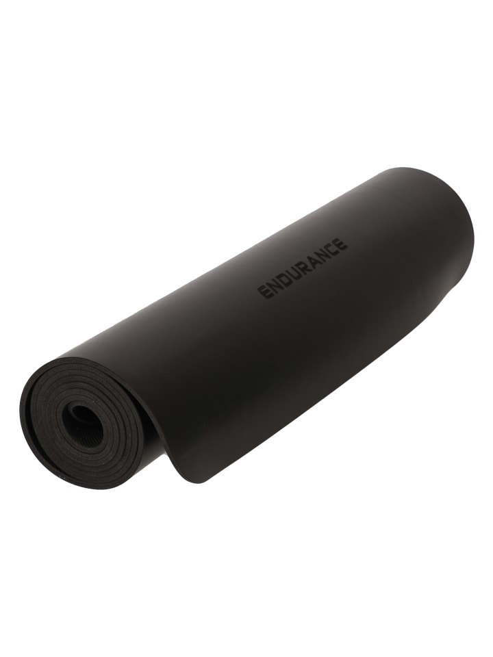 

Endurance Резиновый коврик для йоги 1001 черного цвета