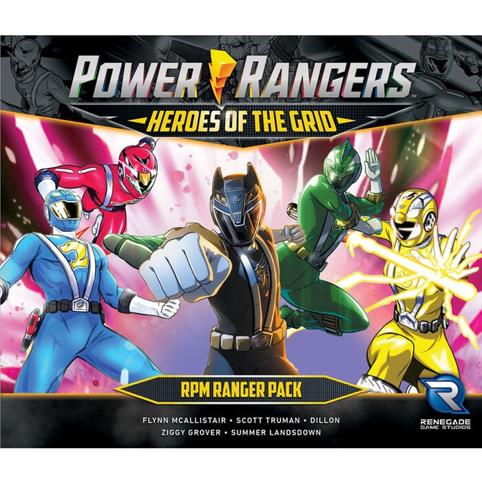 

Настольная игра Renegade Game Studios Power Rangers - Heroes of the Grid - RPM Ranger Pack