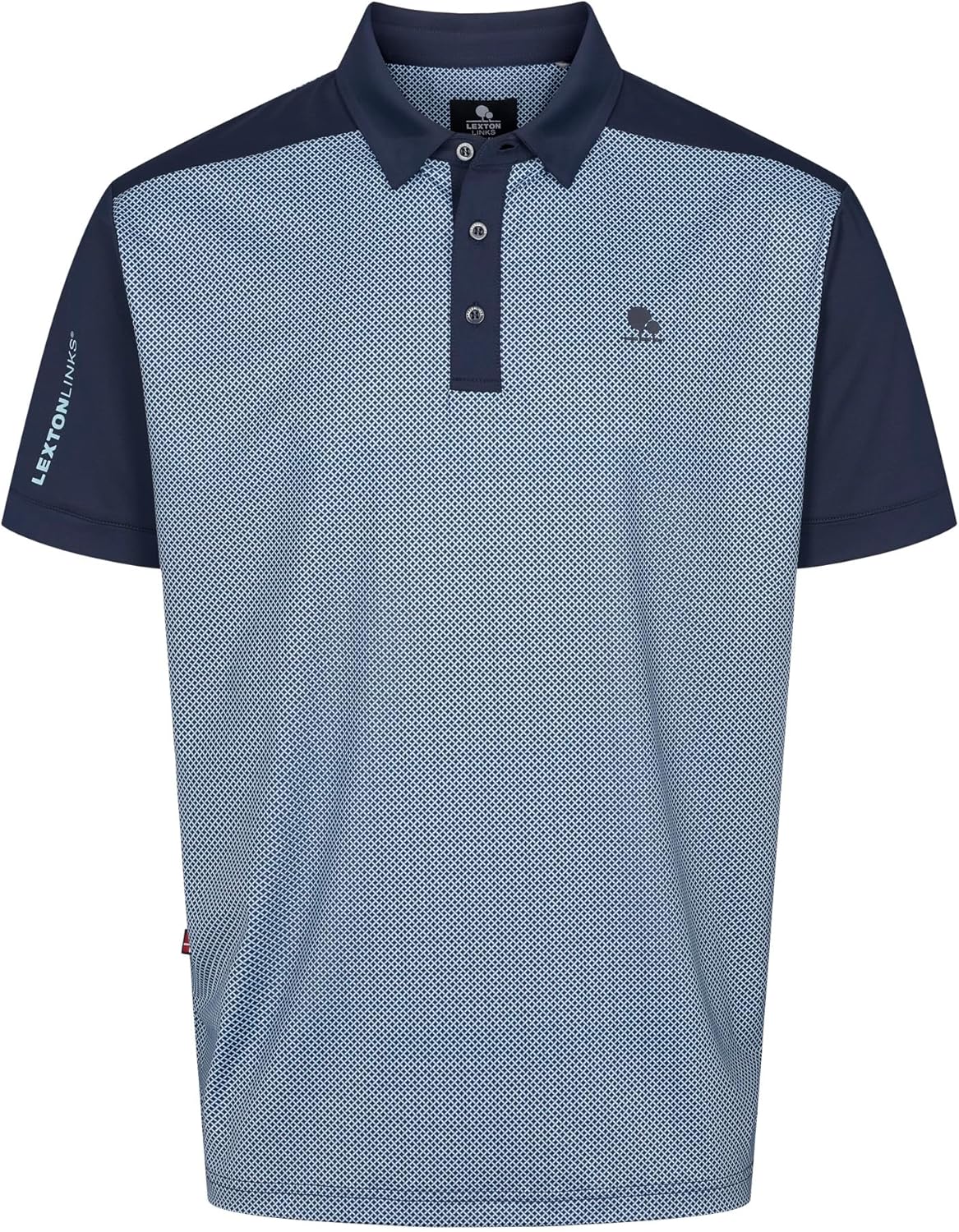 

Датская скандинавская дизайнерская одежда для гольфа: поло Lexton Links, темно-синий