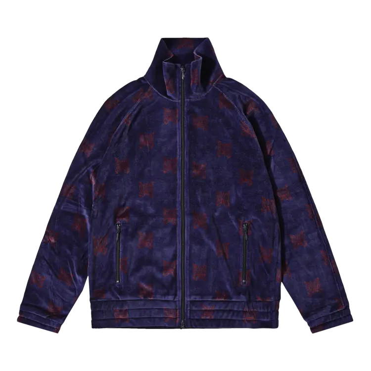 

Куртка Needles Papillon Velour Track 'Navy/Bordeaux', синий