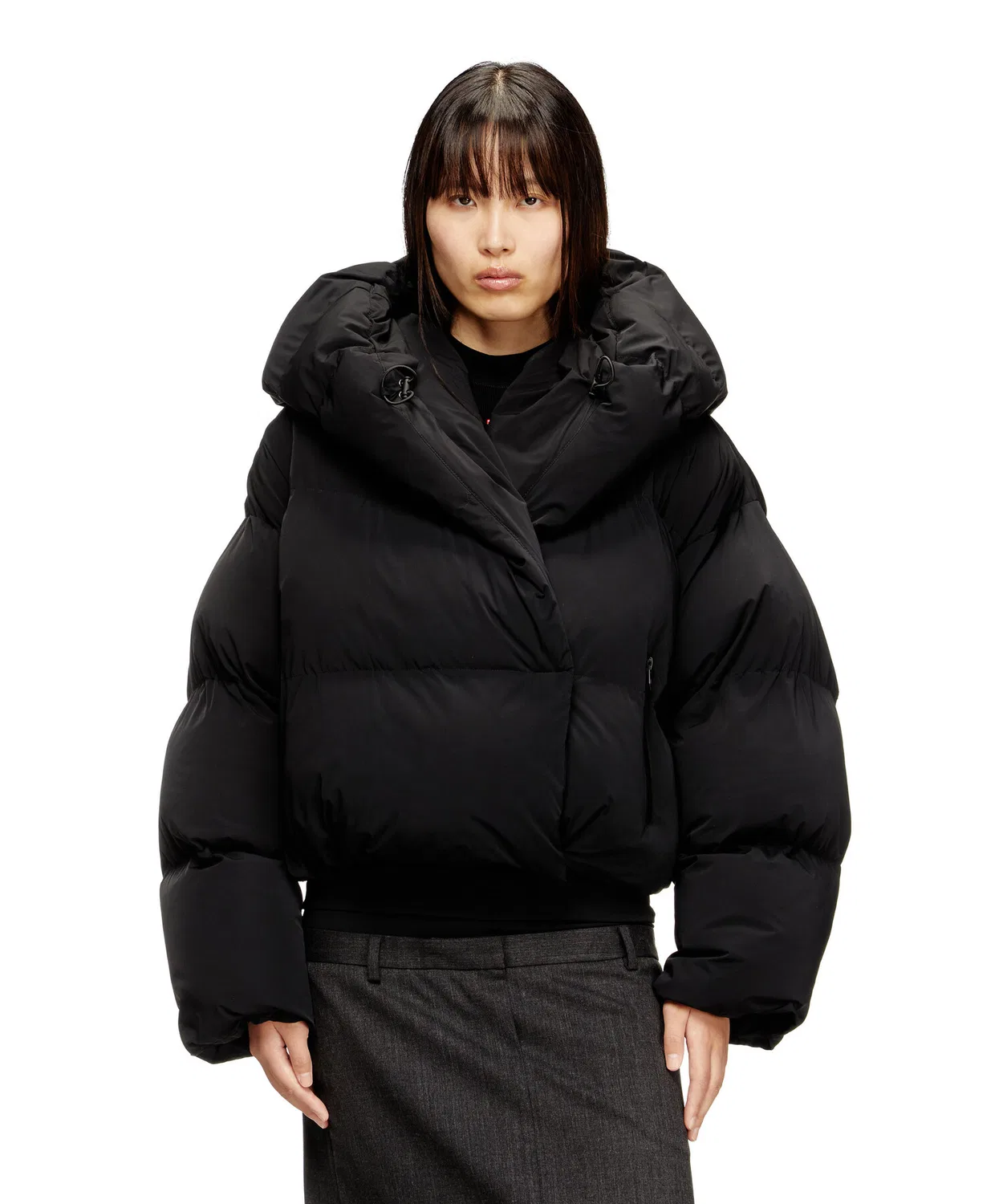 Зимняя куртка женская W-ILEY-T1 JACKET, чёрная