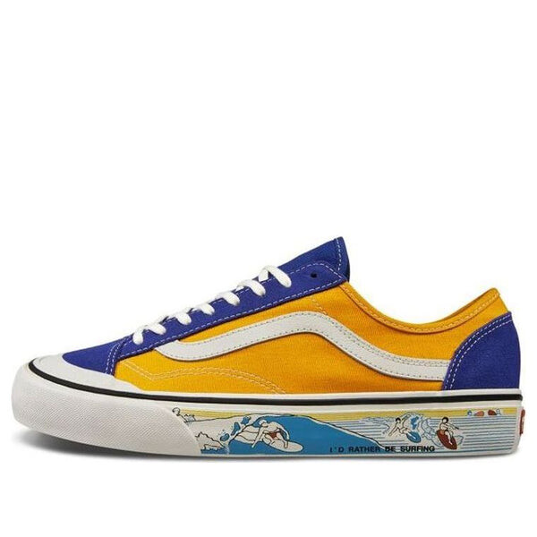 

Кроссовки style 36 decon sf 'salt wash' Vans, синий