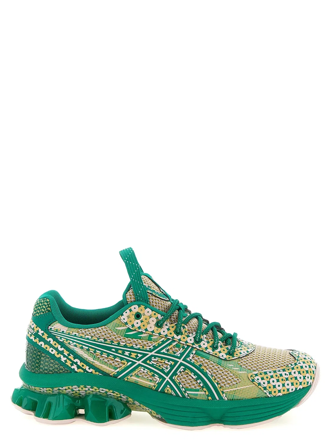 Кроссовки ASICS «US7-S Gel-Kinetic Fluent», зеленый