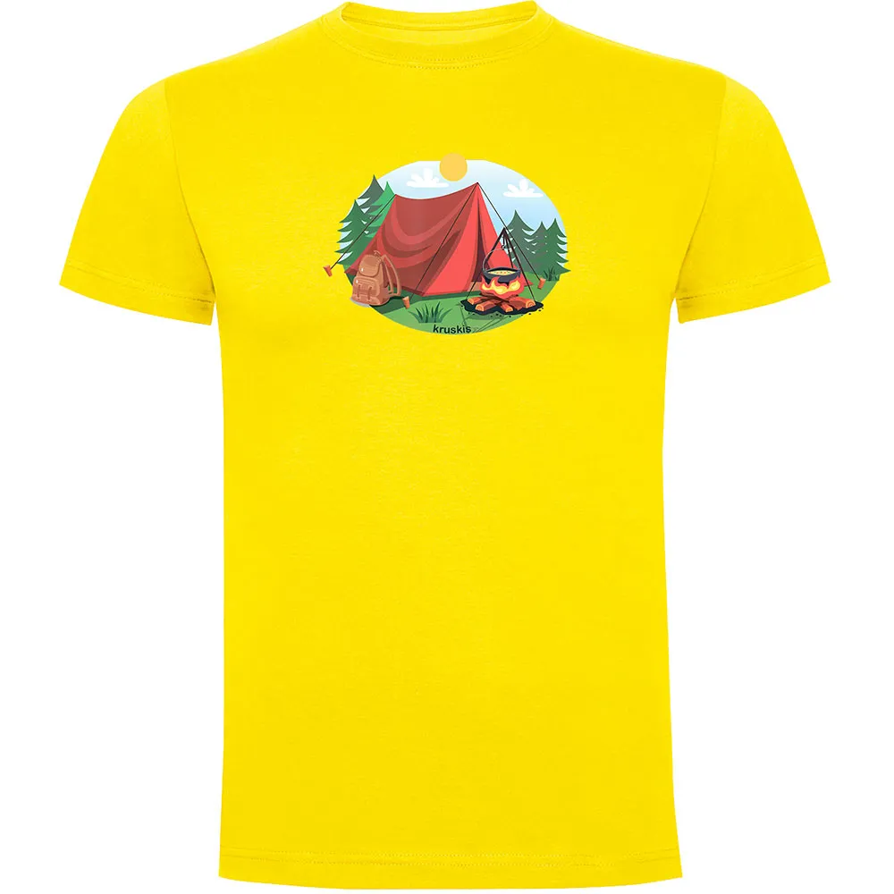 

Футболка с коротким рукавом Kruskis Tent, желтый