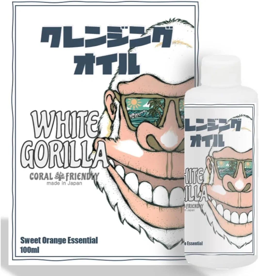 Крем для лица SPF WHITE GORILLA Очищающее масло для снятия солнцезащитного крема без воды