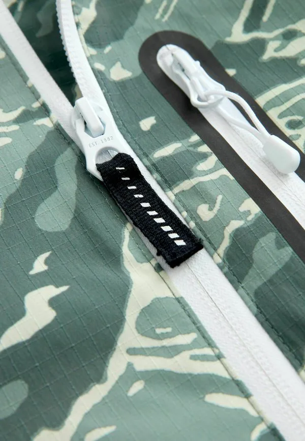 Водонепроницаемая куртка-анорак стандартного кроя Next, Green Camouflage — фото 2